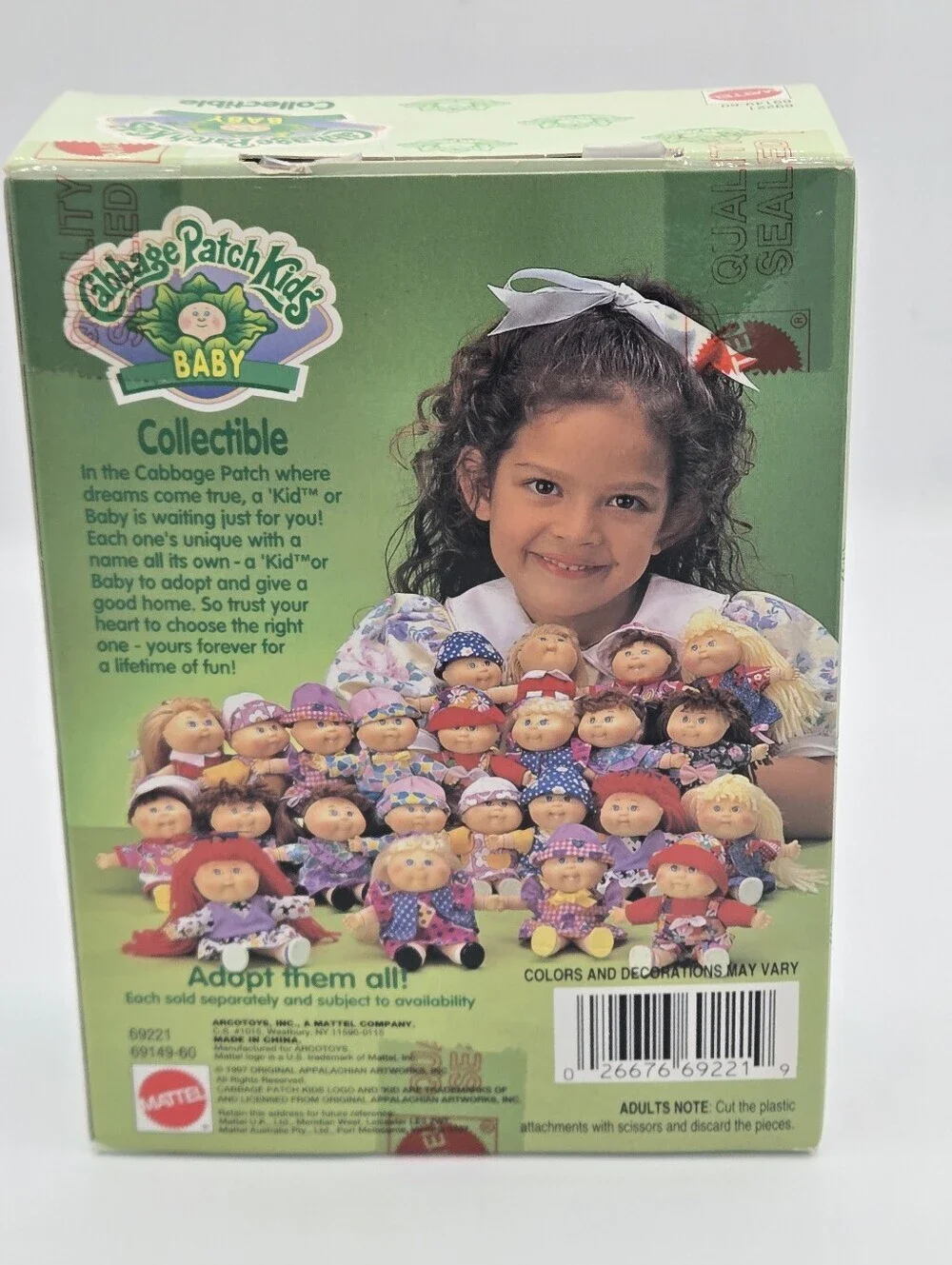 Vintage 1995 Mattel Cabbage Patch Kids 4